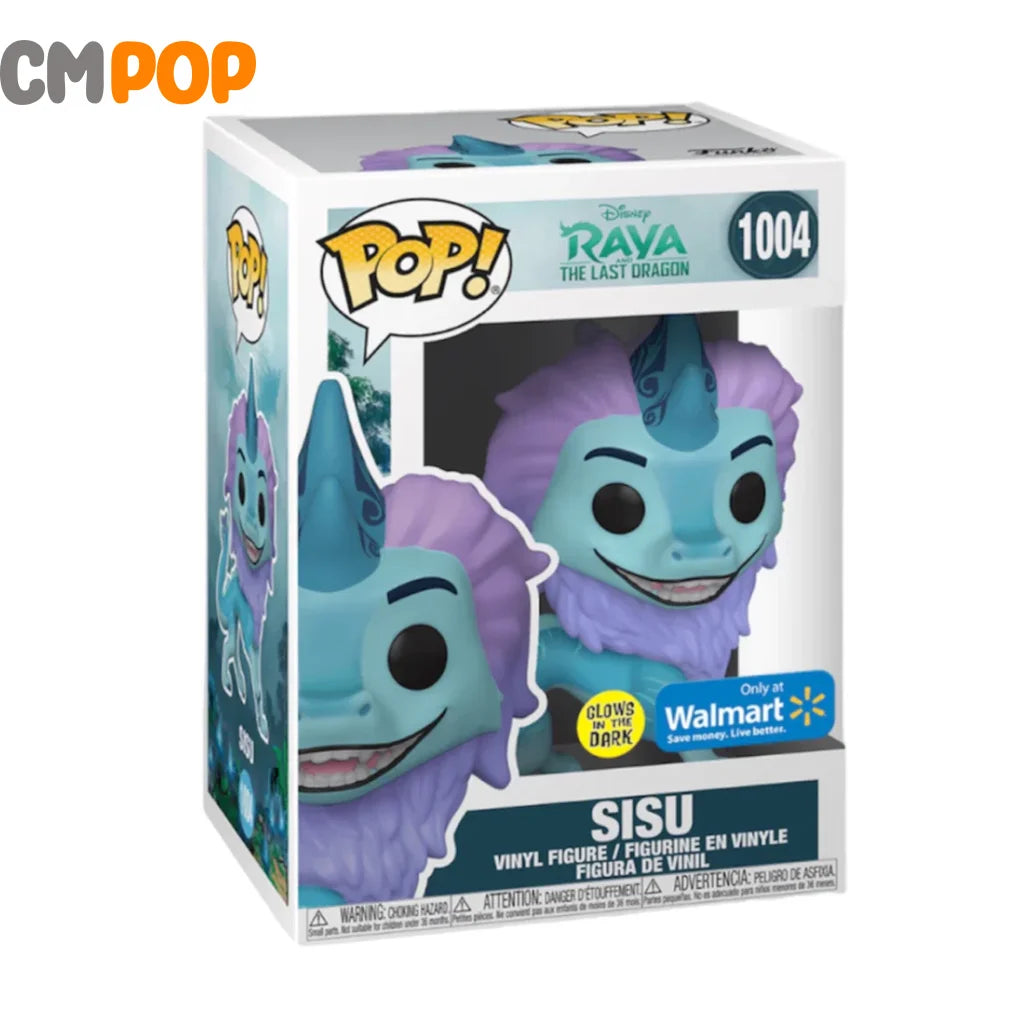 Sisu - #1004 Funko Pop Disney Raya And The Last Dragon Glows In The Dark Walmart Exclusive