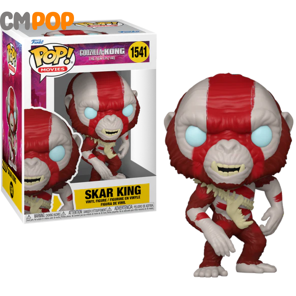 Skar King- #1541- Funko Pop! - Godzilla X Kong -Movies Pop