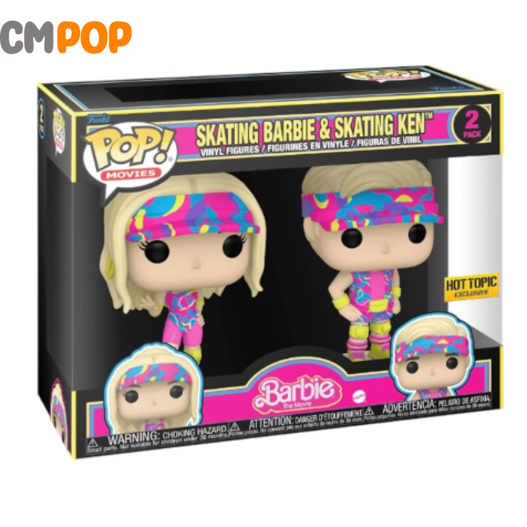 Skating Barbie & Ken - Funko Pop! Pop Movies Hot Topic Exclusive