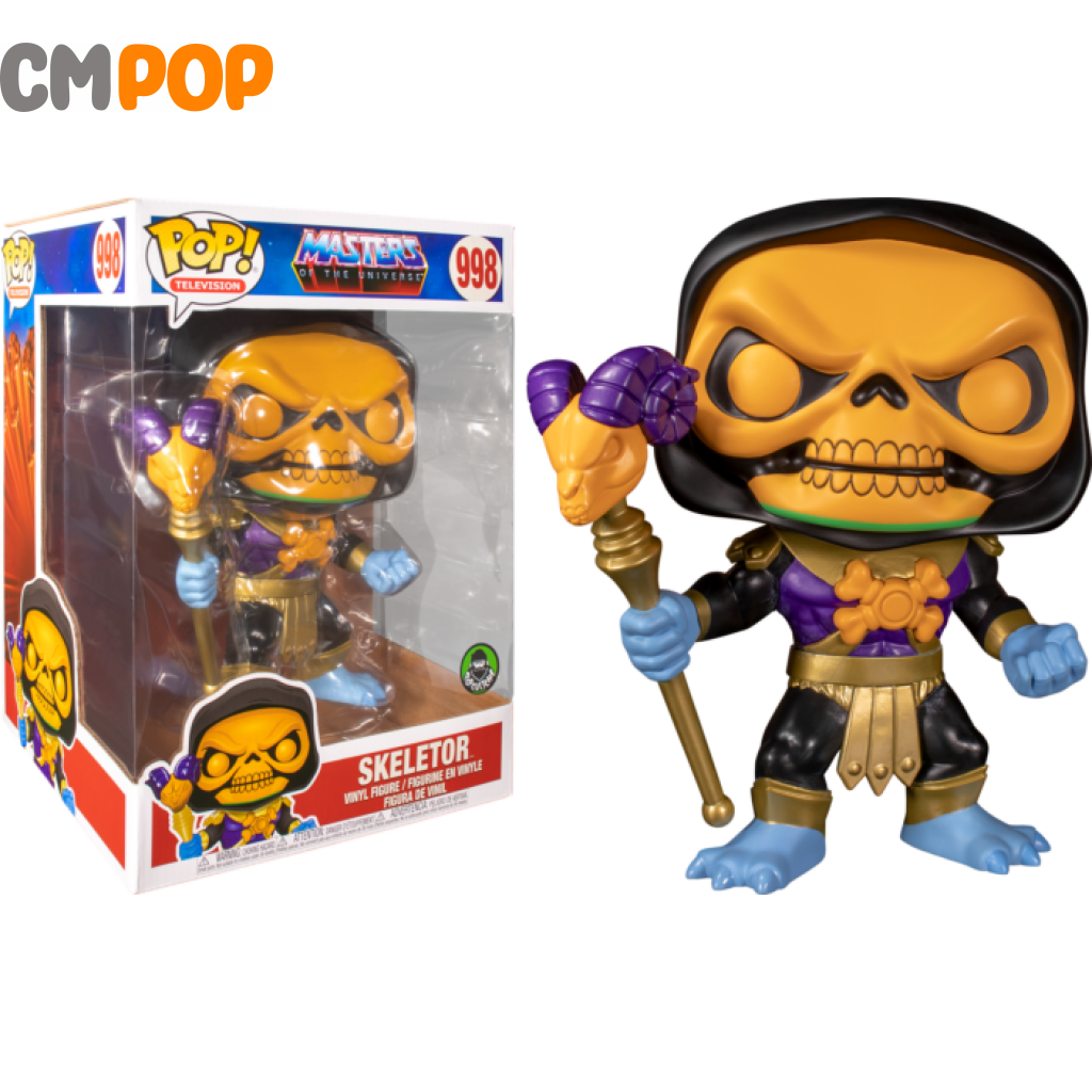 Skeletor - #998 Funko Pop! Television Masters Of The Universe Pop Cultcha Exclusive Jumbo