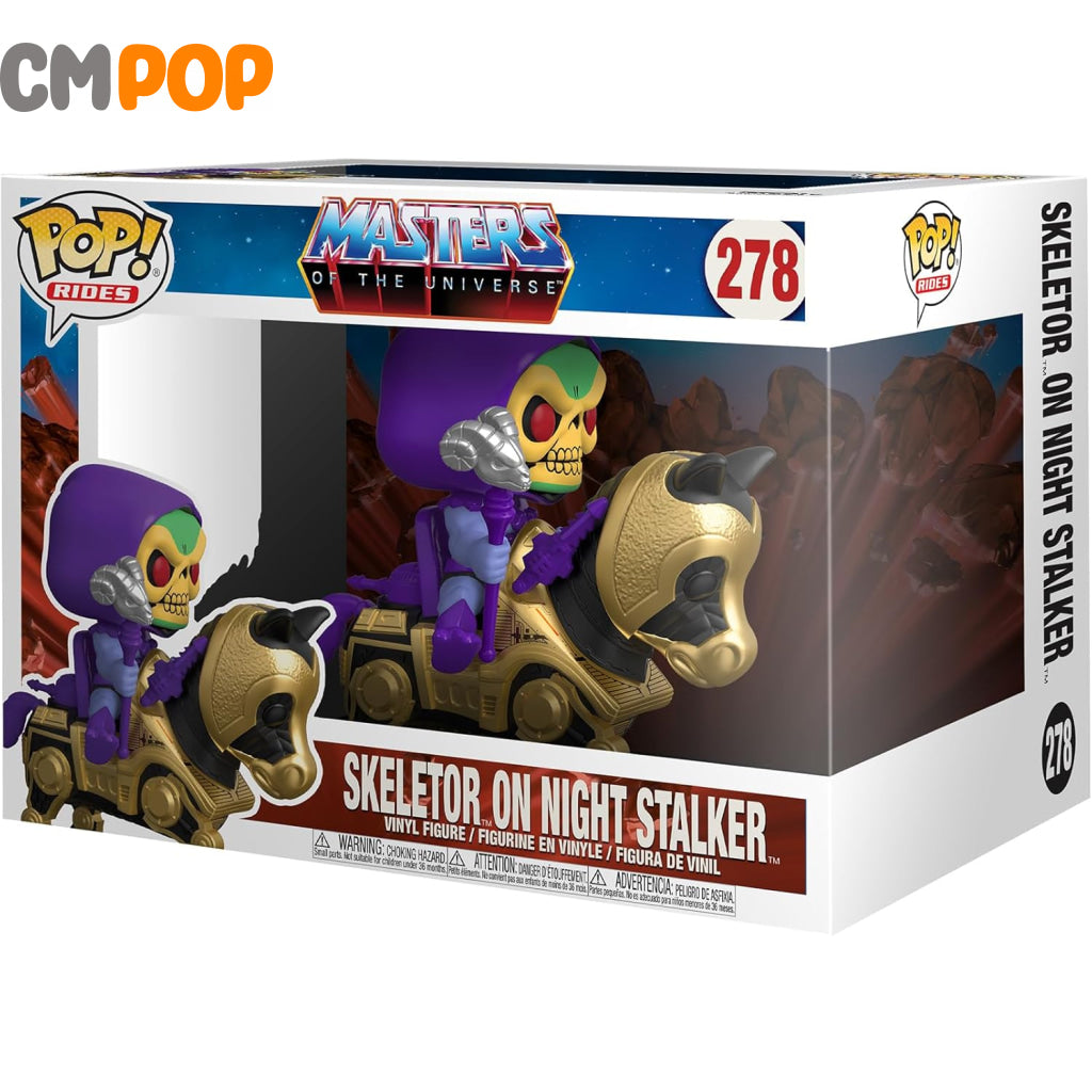 Skeletor On Night Stalker - #278 Funko Pop! Rides Masters Of The Universe