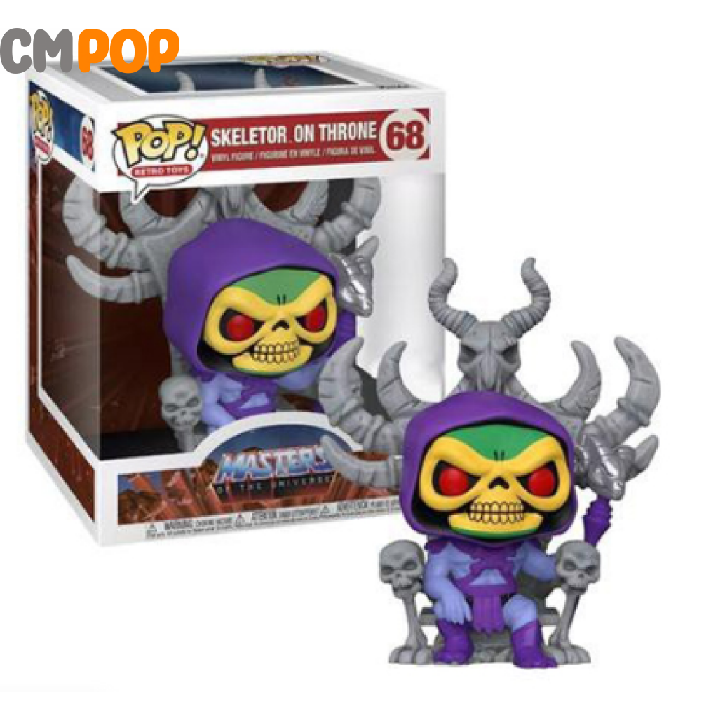 Skeletor On Throne- #68- Funko Pop! - Masters Of The Universe Target Exclusive Pop