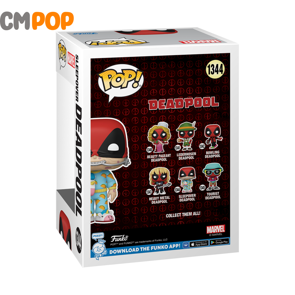 Sleepover - #1344 - Funko Pop! Marvel Deadpool Pop