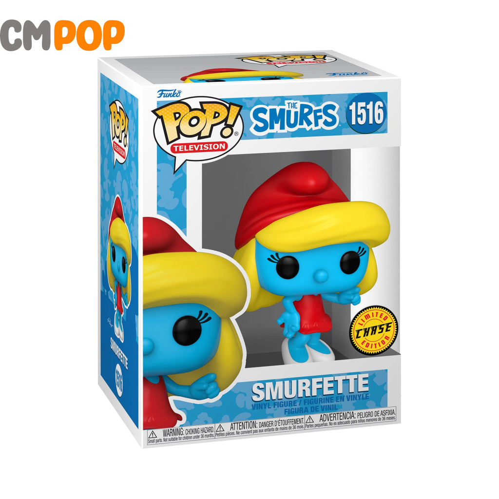 Smurfette Chase #1516 Funko Pop! - The Smurfs Exclusive Pop
