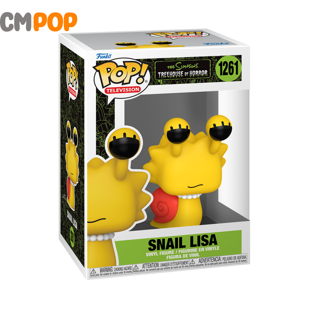 Snail Lisa - #1261 Funko Pop! The Simpsons Pop