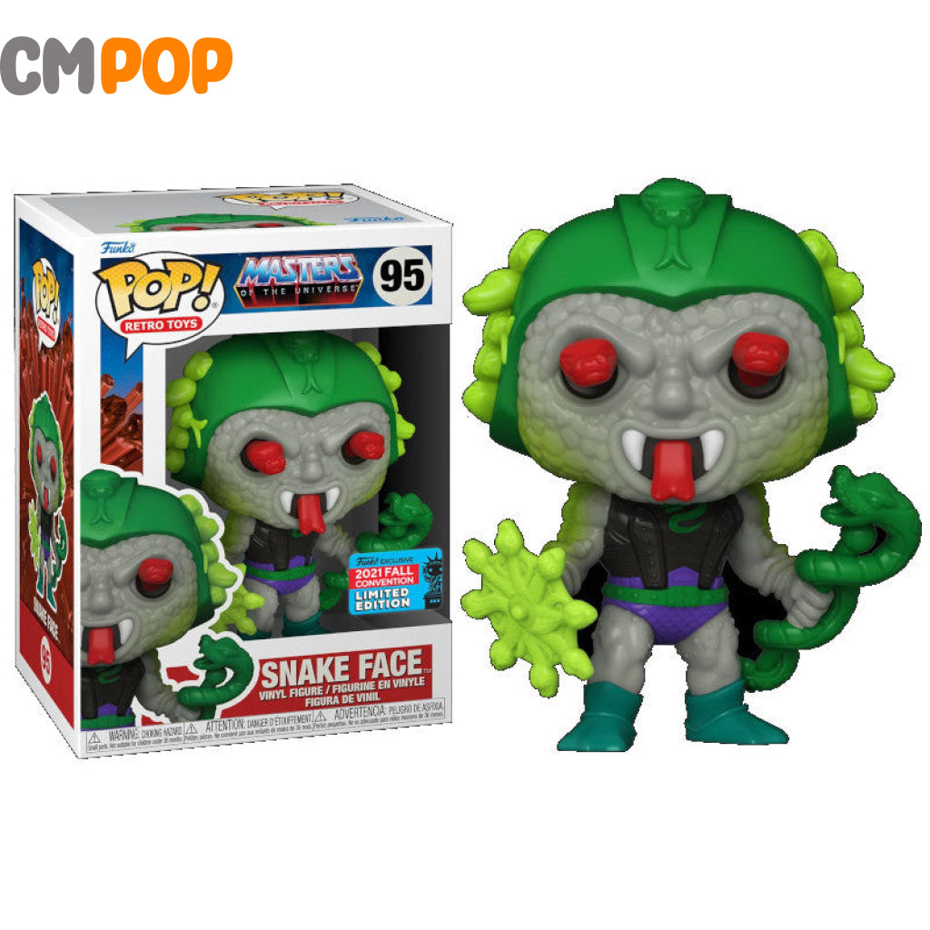 Snake-Face - #95 Funko Pop! Retro Toys Masters Of The Universe 2021 Convention Exclusive