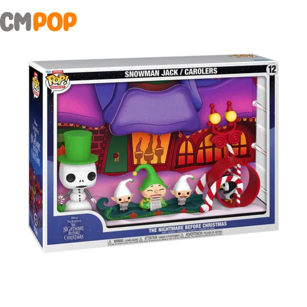 Snowman Jack and Carolers - #12 - Funko Pop! - Moments - Deluxe - The Nightmare Before Christmas Funko Pop