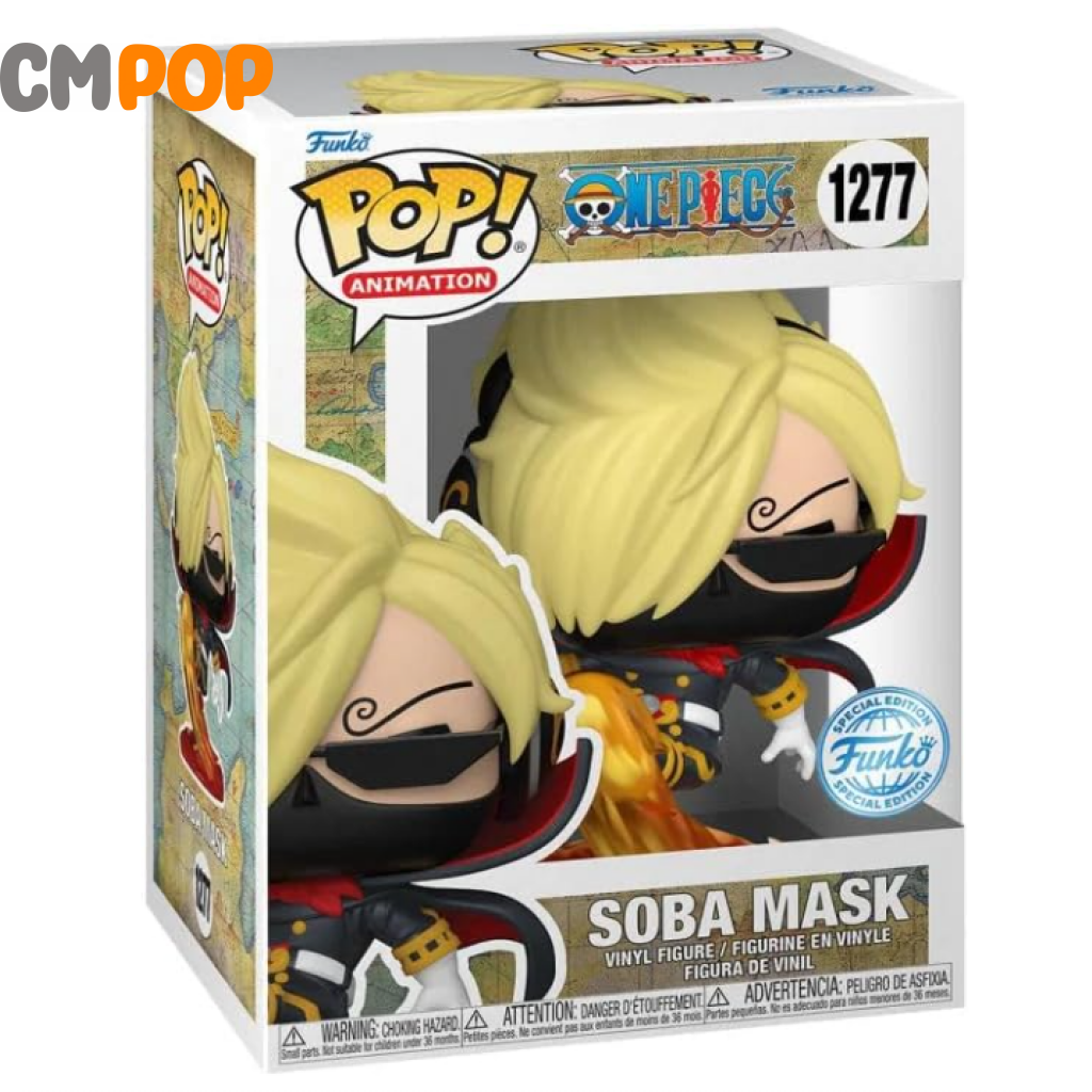 Soba Mask - #1277 Funko Pop! One Piece Animation Special Edition Pop