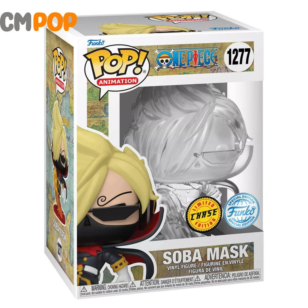 Soba Mask - #1277 - Funko Pop! - One Piece - Animation - Funko Special Edition - Chase Exclusive Funko Pop