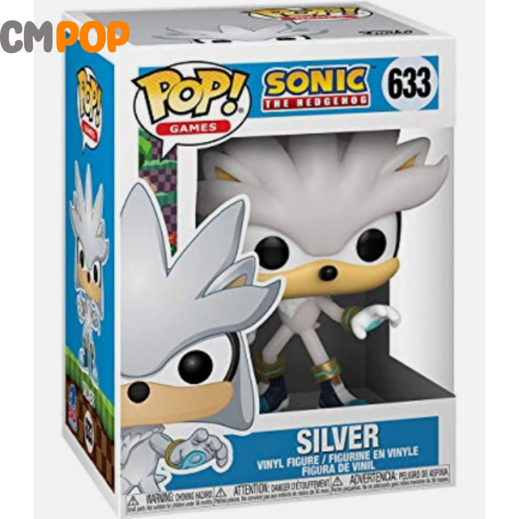 Sonic 30Th - Silver The Hedgehog #633 Funko Pop! The Pop
