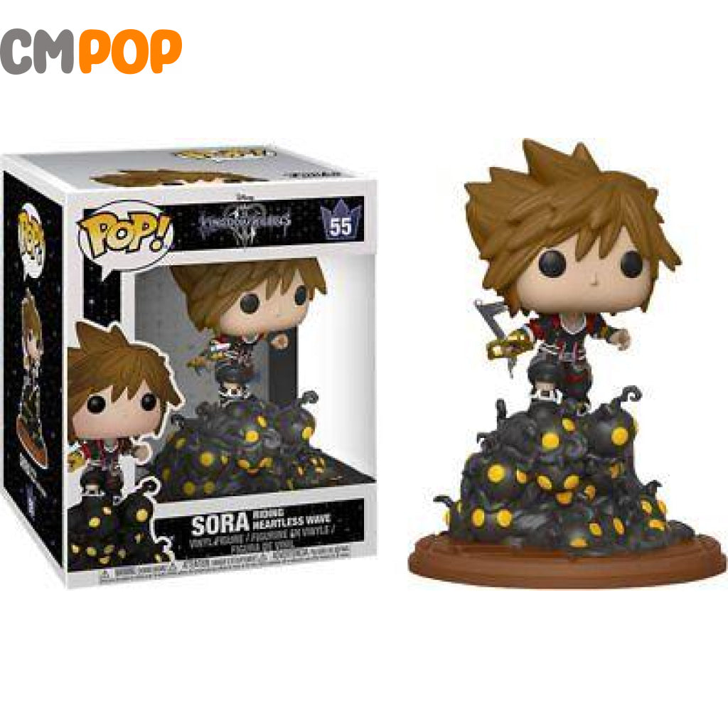 Sora Riding Heartless Wave - #55 Funko Pop! Disney Kingdom Hearts Game Stop Exclusive