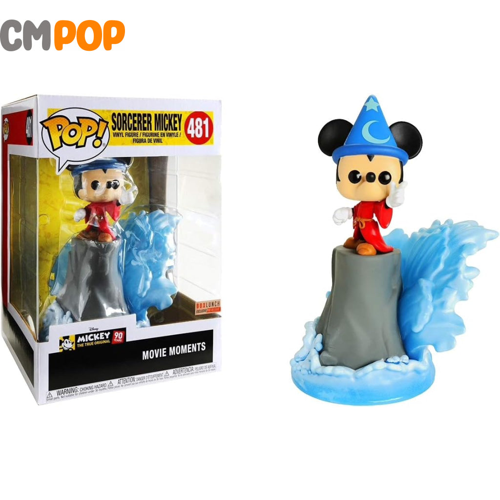Sorcerer Mickey- #481 - Funko Pop! Movie Moments Disney Box Lunch Exclusive Pop
