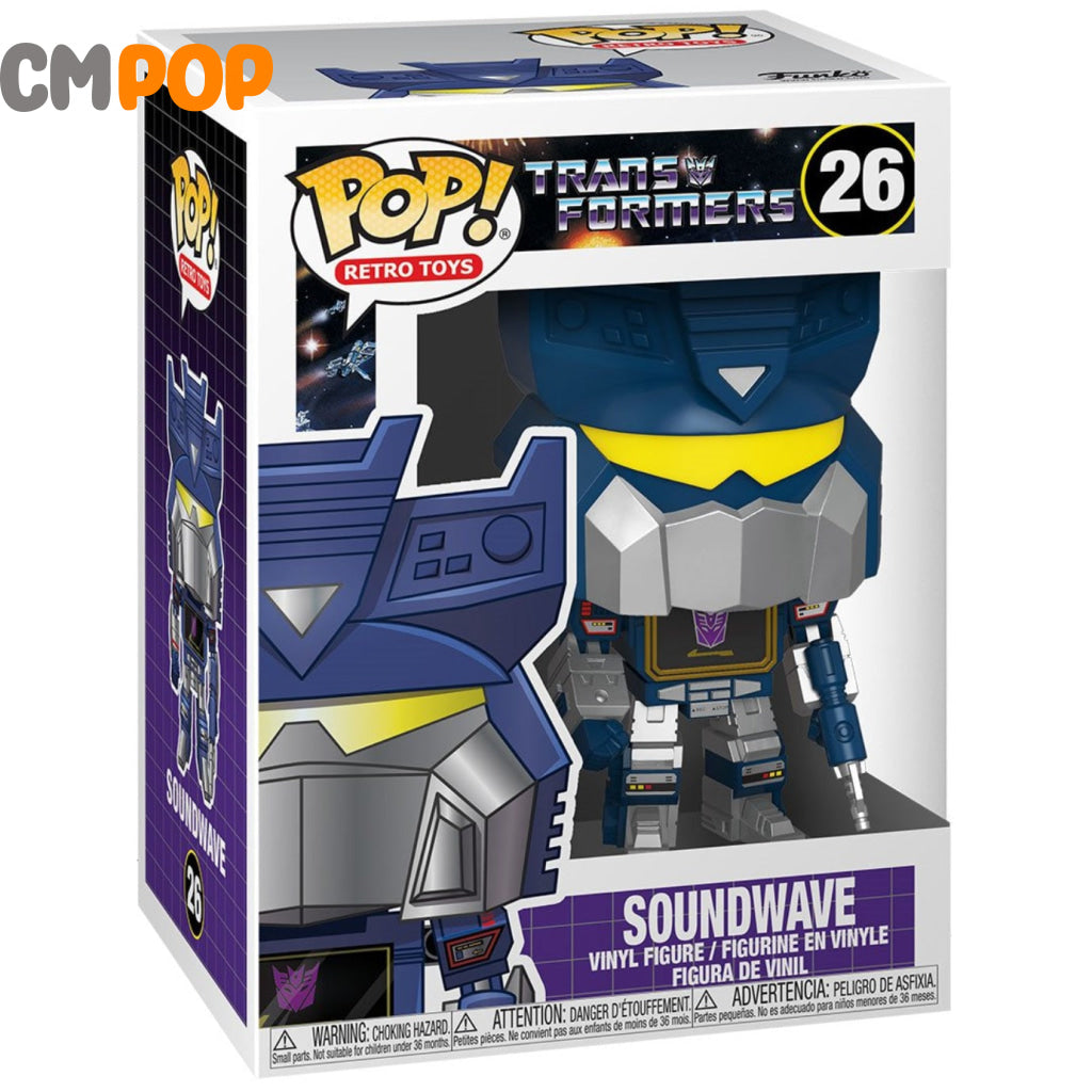 Soundwave - #26 - Funko Pop! -Retro Toys - Transformers Funko Pop