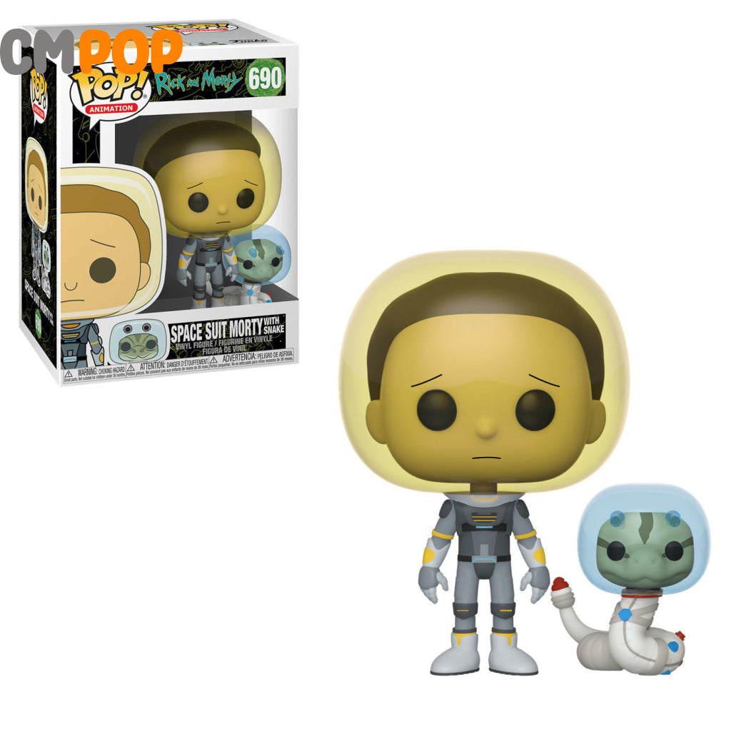 Space Suit Morty With Snake - #690 Funko Pop! Rick & Pop