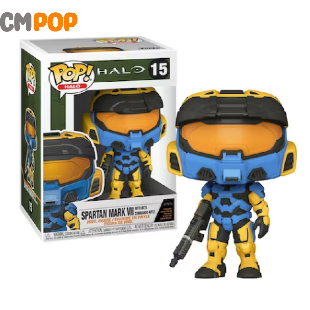 Spartan Mark V11 With Vk78 Commando Rifle - Halo #15 Funko Pop! Pop