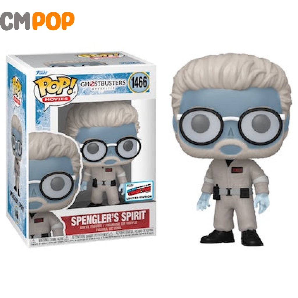 Spenglers Spirit - #1466 Funko Pop! Ghostbusters Afterlife Nycc 2023 Stickered Convention Exclusive