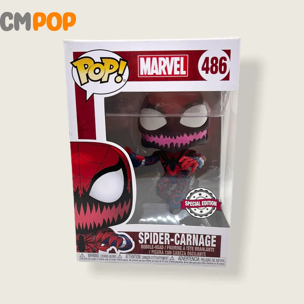 Spider-Carnage - #486 Funko Pop! Marvel Special Edition Pop