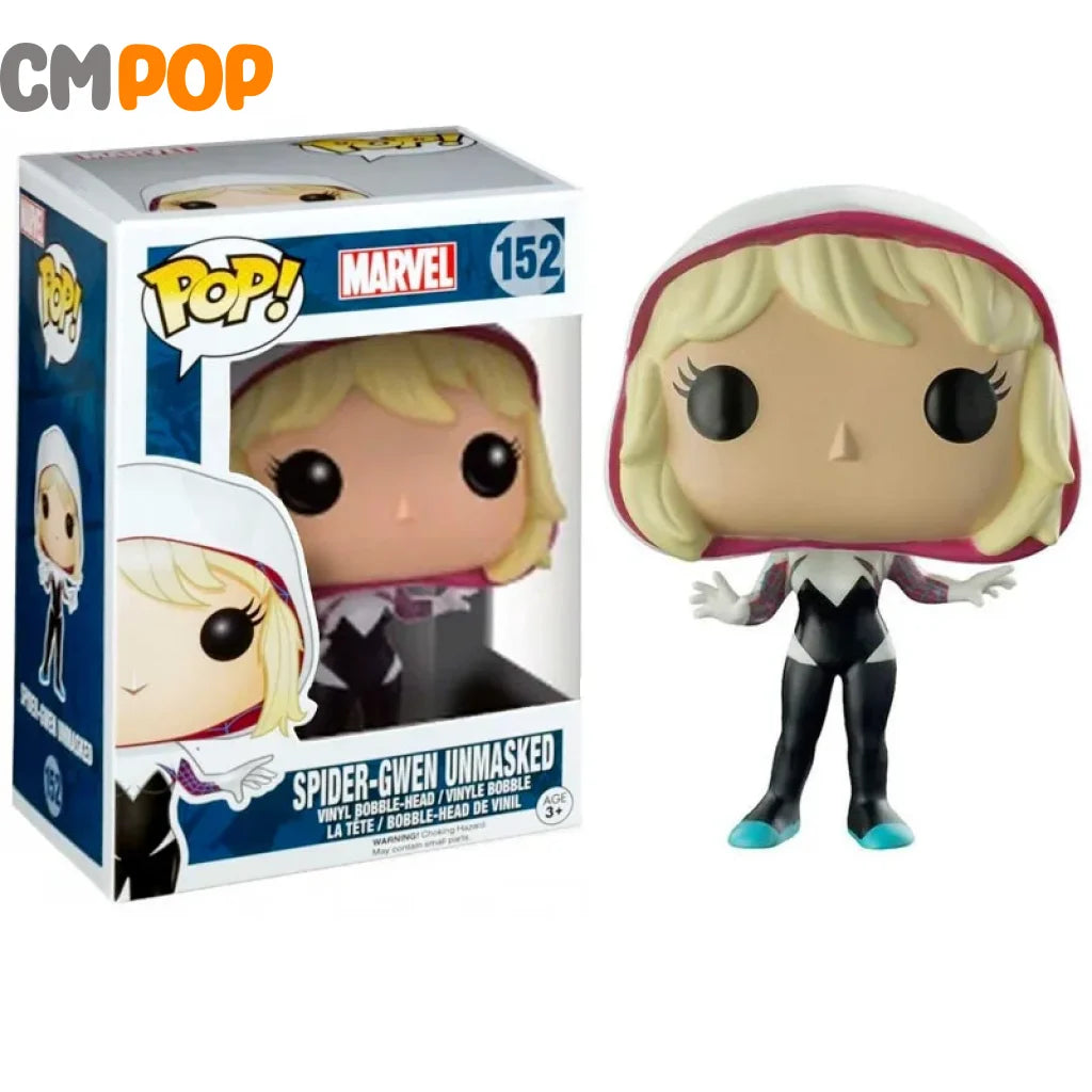 Spider-Gwen Unmasked - #152 Funko Pop! Marvel Pop