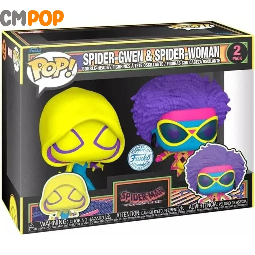 Spider-Gwen & Spider-Woman - 2 Pack - Funko Pop! - Spider-man Across The Spiderverse - Marvel - Special Edition Funko
