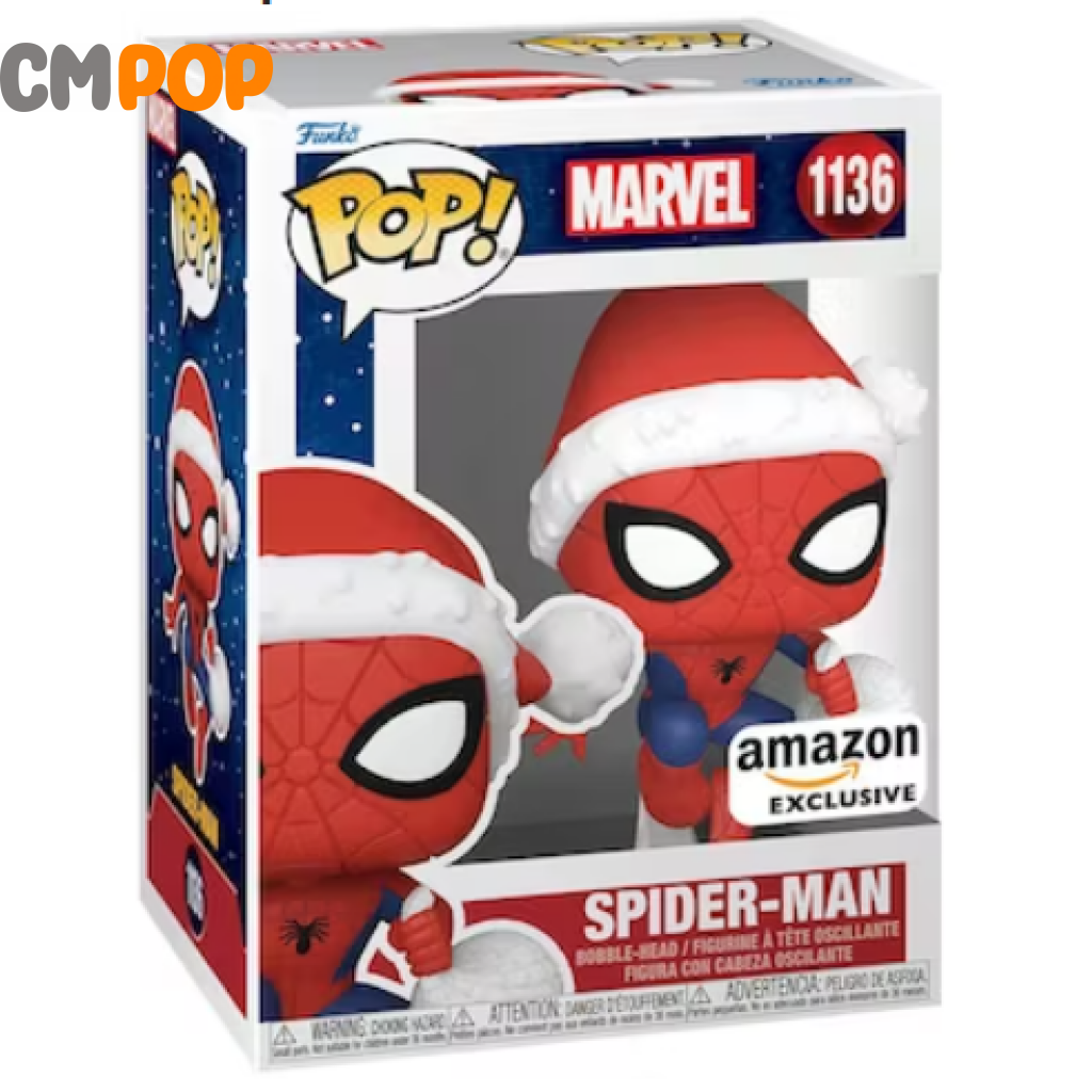 Spider-Man - #1136 Funko Pop! Marvel Amazon Exclusive Pop