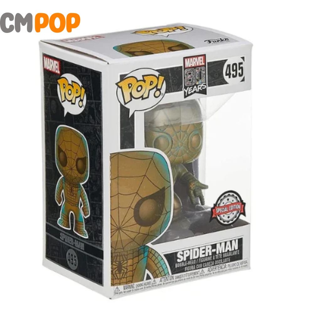 Spider-Man - #495 Funko Pop! Marvel 80 Years Special Edition Pop
