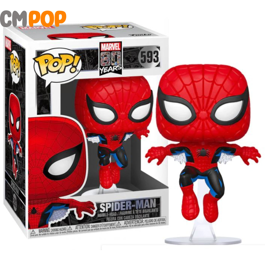 Spider-Man - #593 Funko Pop! Marvel 80 Years Pop