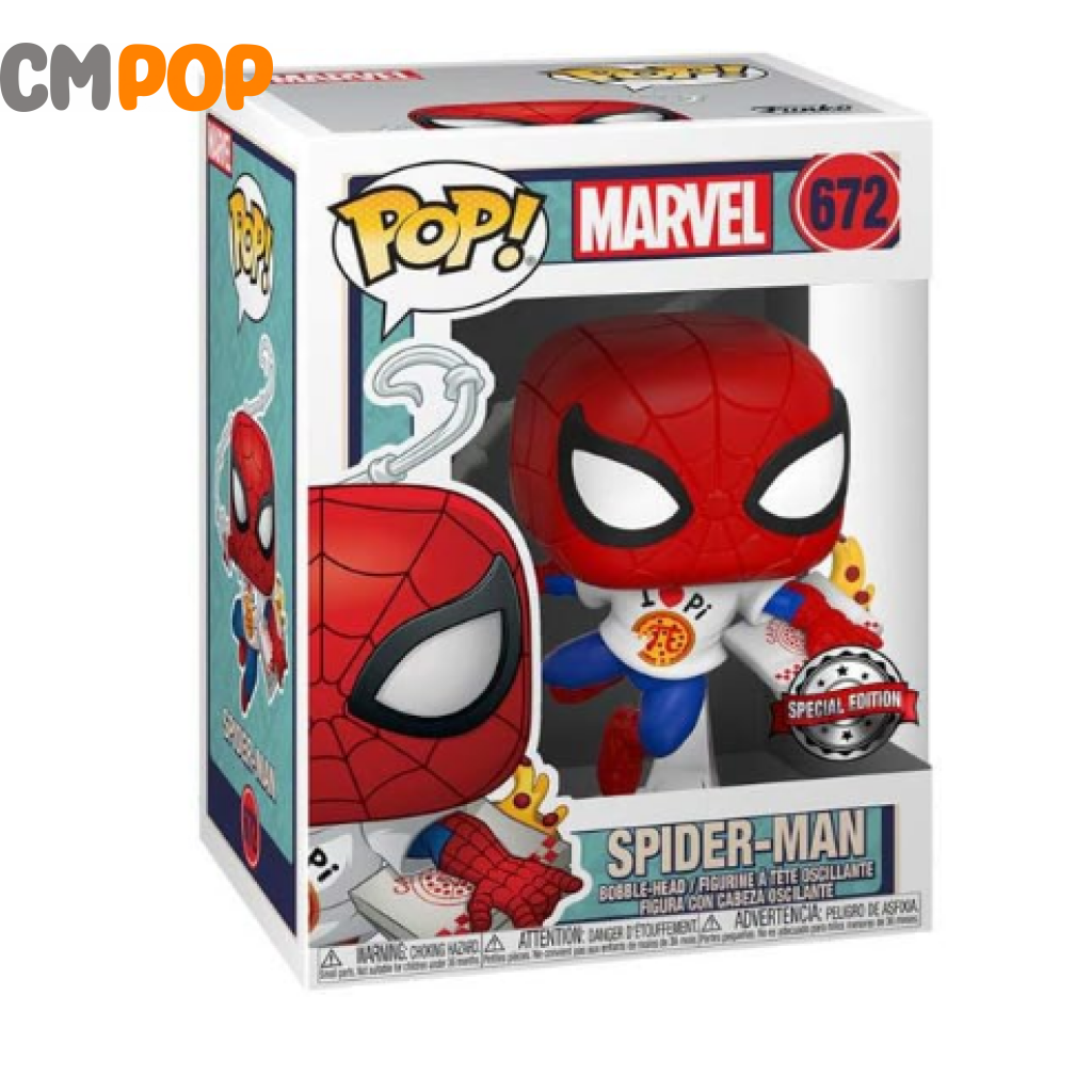 Spider-Man - #672 Funko Pop! Marvel Spider-Man Special Edition Pop