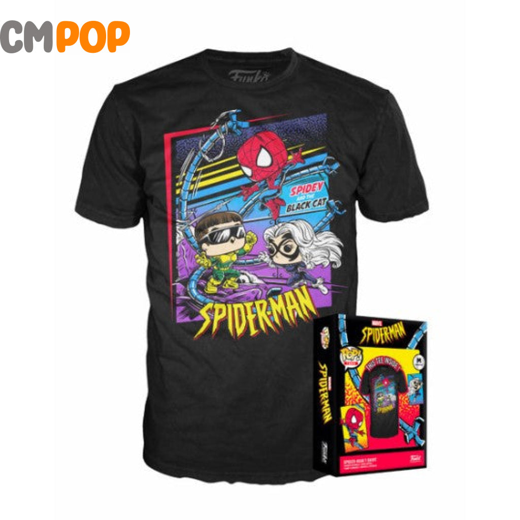 Spider-Man / Catwoman Doc Oc - Marvel Funko Boxed Tee