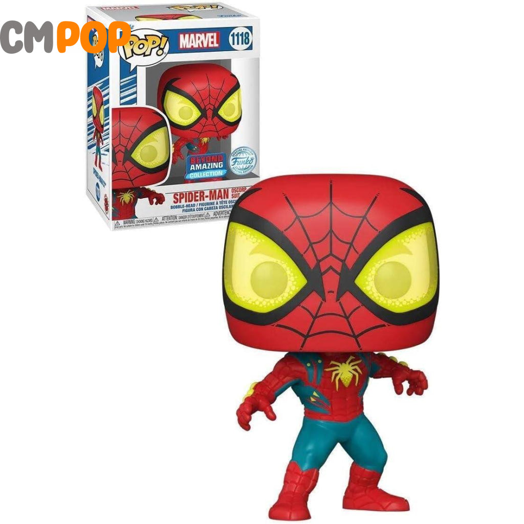 Spider-Man Oscorp Suit - #1118 Funko Pop! Special Edition Beyond Amazing Pop