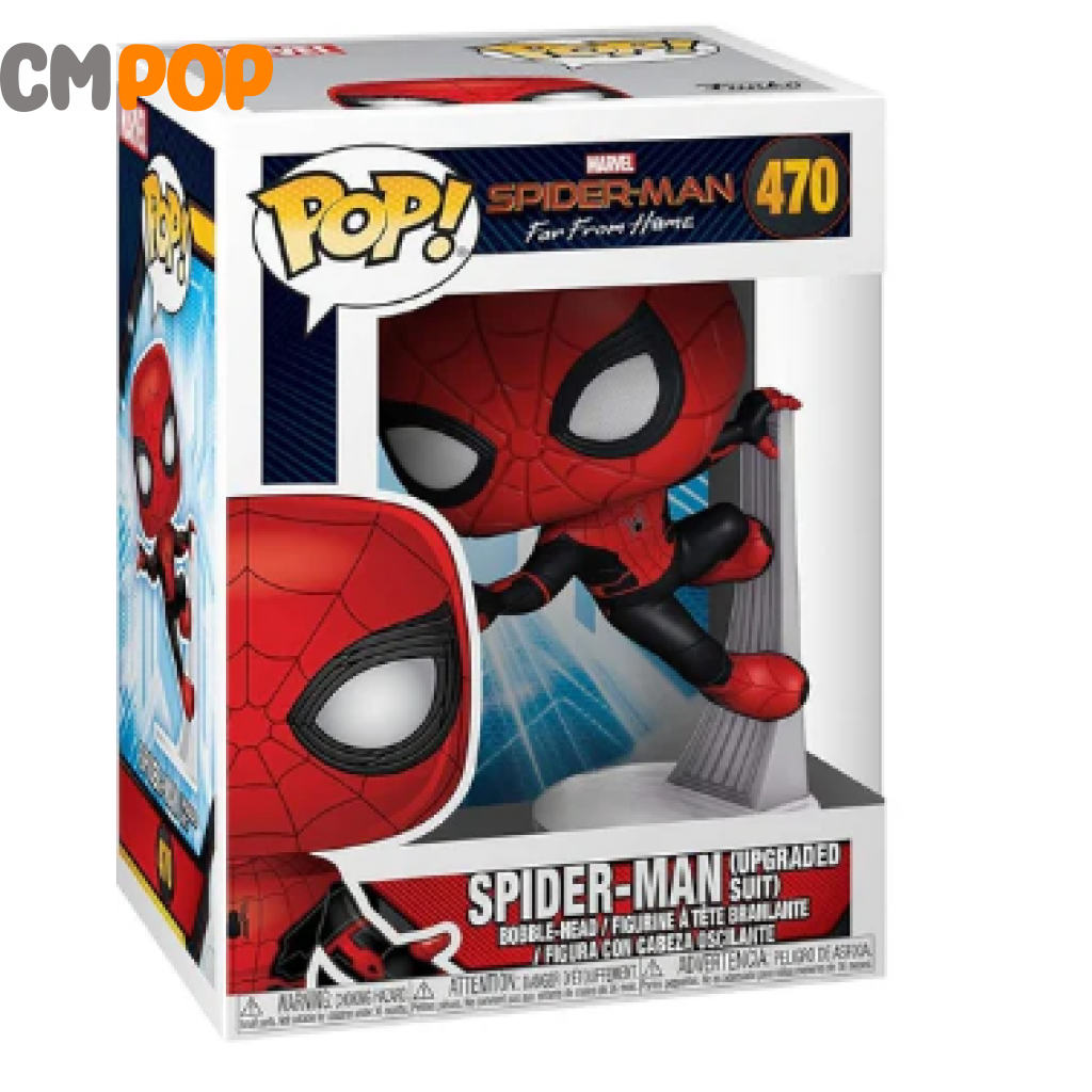 Spider-Man (Upgraded Suit) - #470 Spider-Man Far From Home Marvel Funko Pop