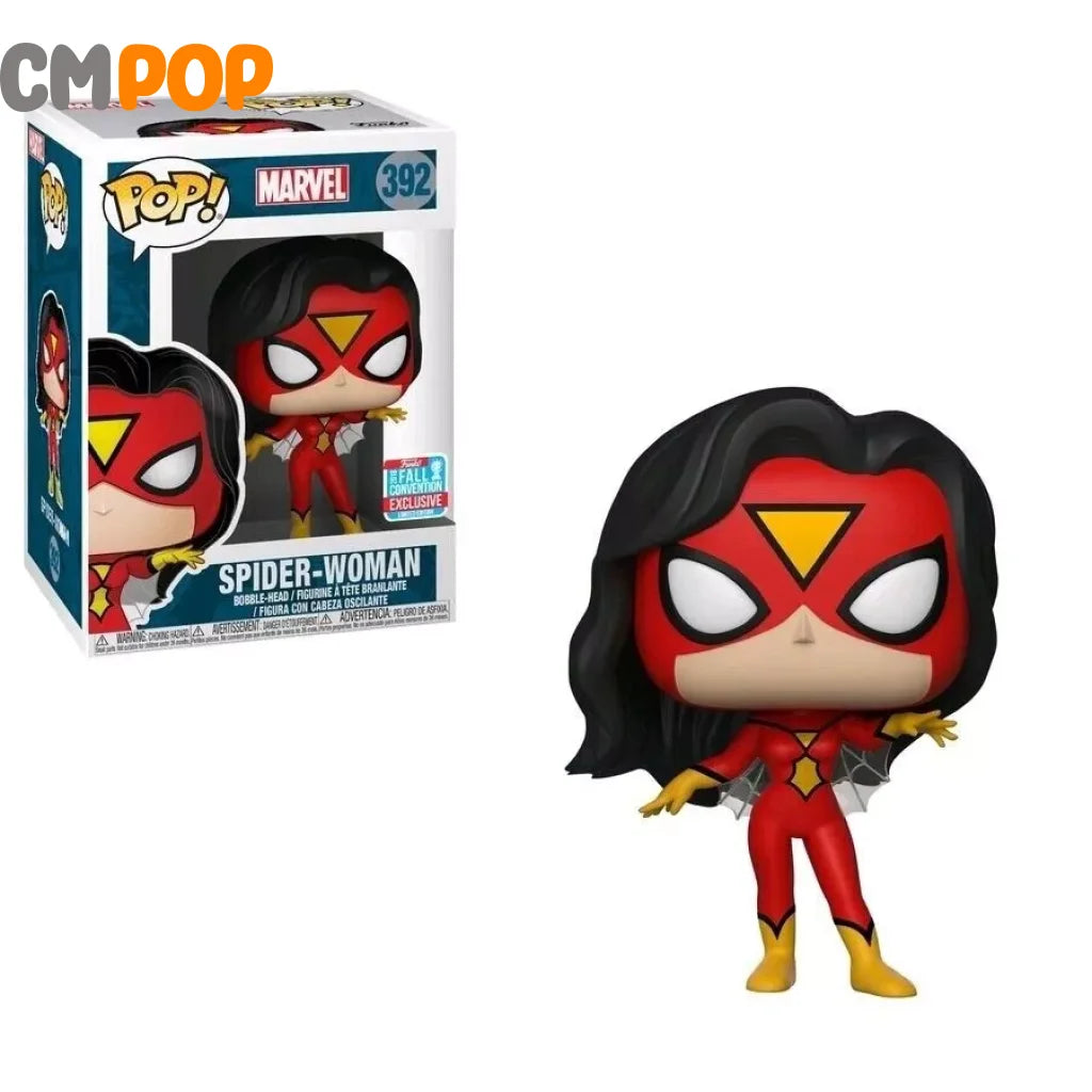 Spider- Woman - #392 Funko Pop! Marvel 2018 Fall Convention Exclusive Pop