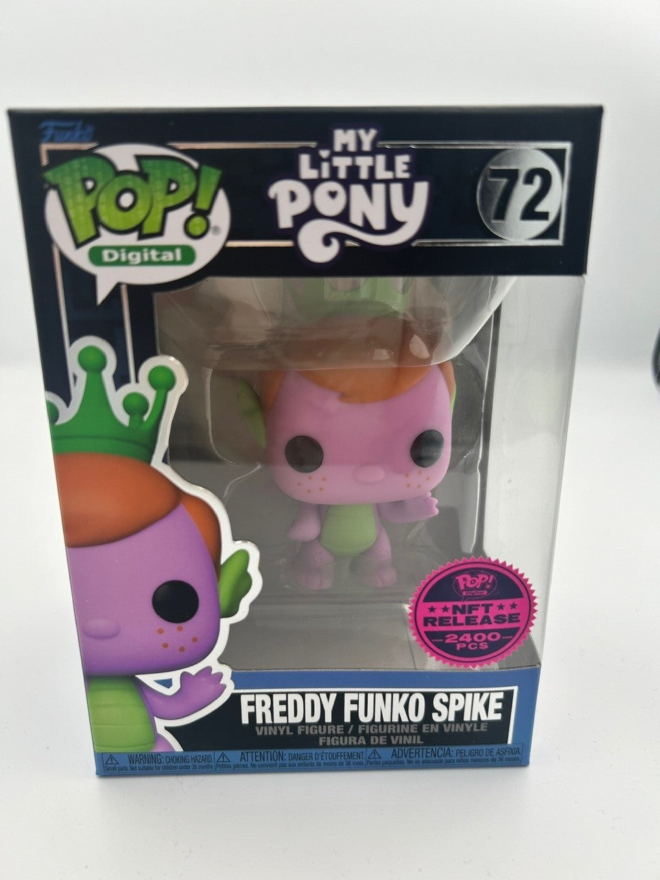 Freddy Funko Spike - #72- Funko Pop! - Digital - My Little Pony - Release 2400 PCS