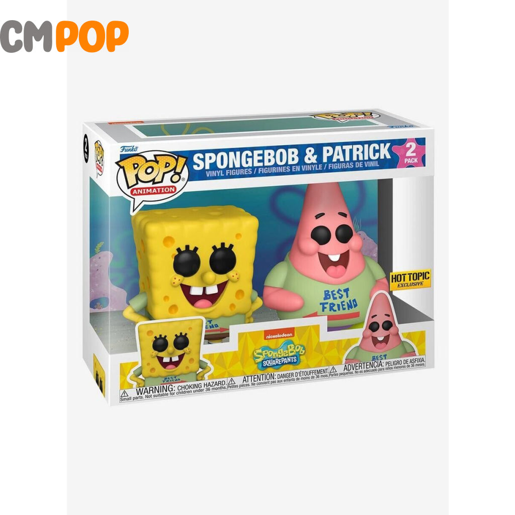 Spongebob And Patrick - Funko Pop! Squarepants Hot Topic Exclusive Misc