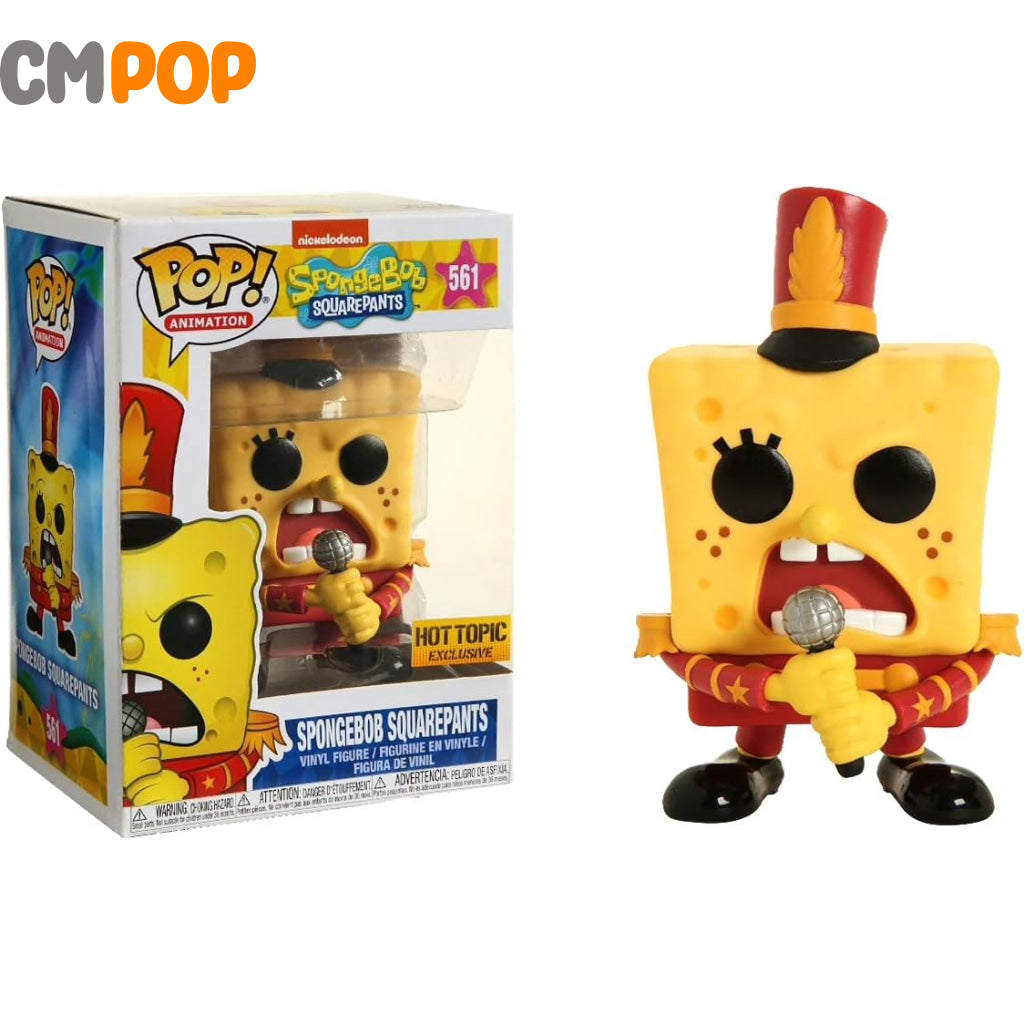 Spongebob Squarepants - #561 Funko Pop! Animation Squarepants Hot Topic Exclusive Pop