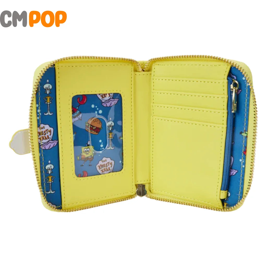 Spongebob Zip Around Wallet (Spongebob Squarepants 25Th Anniversary) - Loungefly