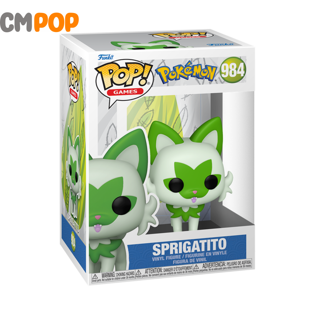 Sprigatito - #984 Funko Pop! Pokemon Pop