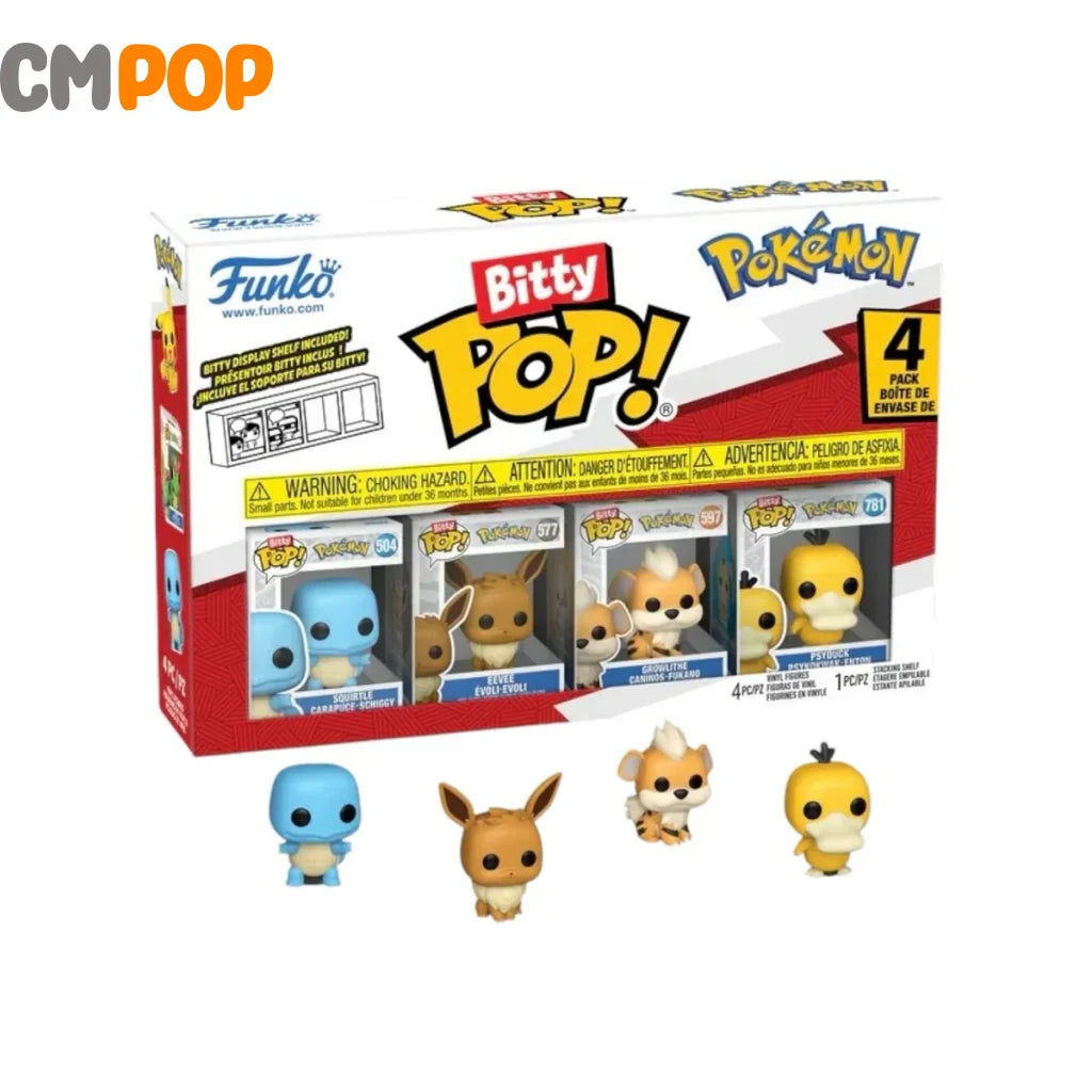 Squirtle - Bitty Funko Pop! - Bitty Box - Pokémon Funko Pop