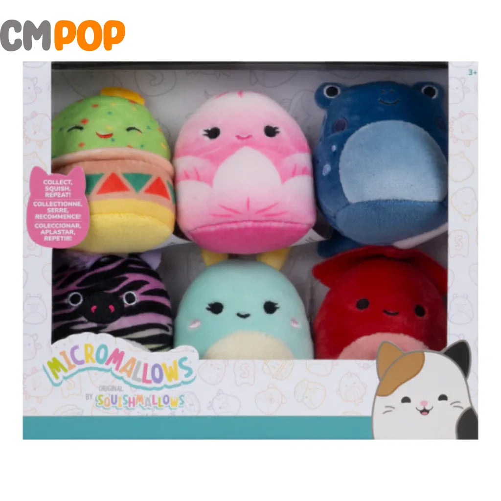 Squishmallows - 2.5in Micromallows 6 Pk Plush Squishmallows