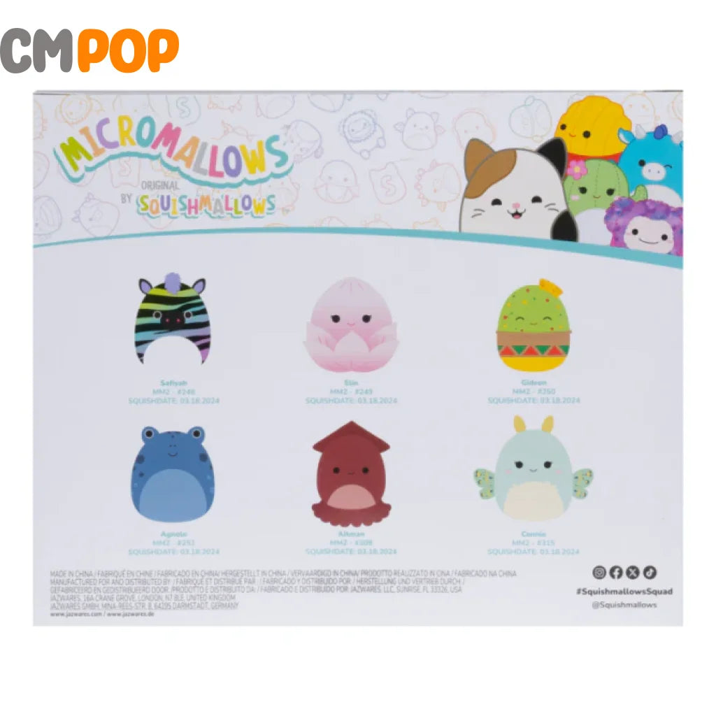 Squishmallows - 2.5in Micromallows 6 Pk Plush Squishmallows