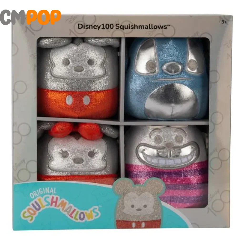 Squishmallows - 5ββ Disney 100th Anniversary 4-Pack Squishmallows