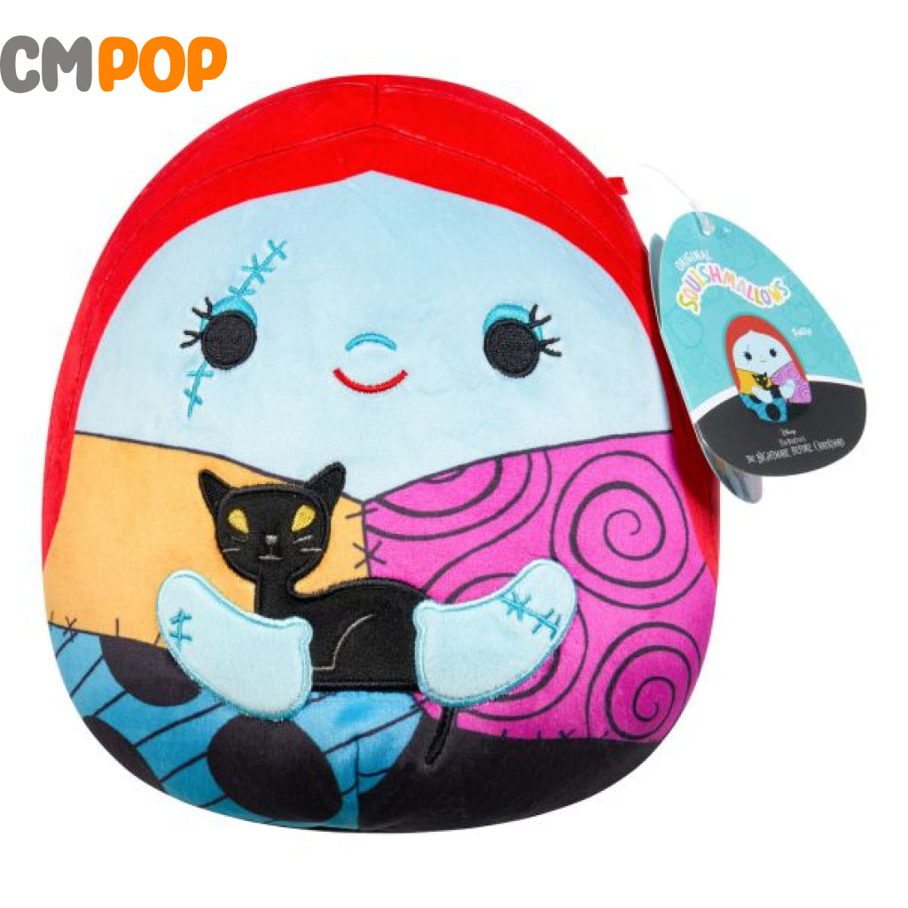 Squishmallows - 8’’ Disney Nightmare Before Christmas Sally Holding Black Cat Squishmallows