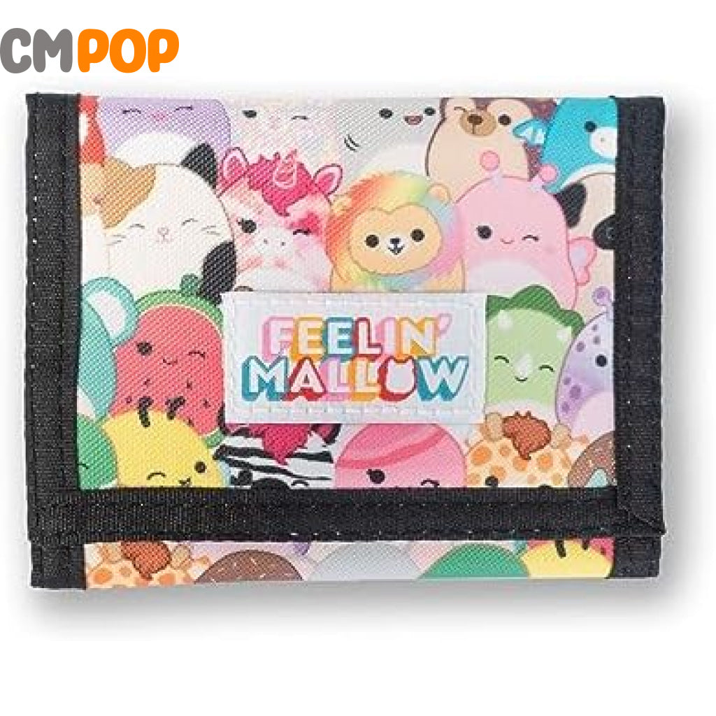Squishmallows Characters Nylon Trifold Wallet Wallet