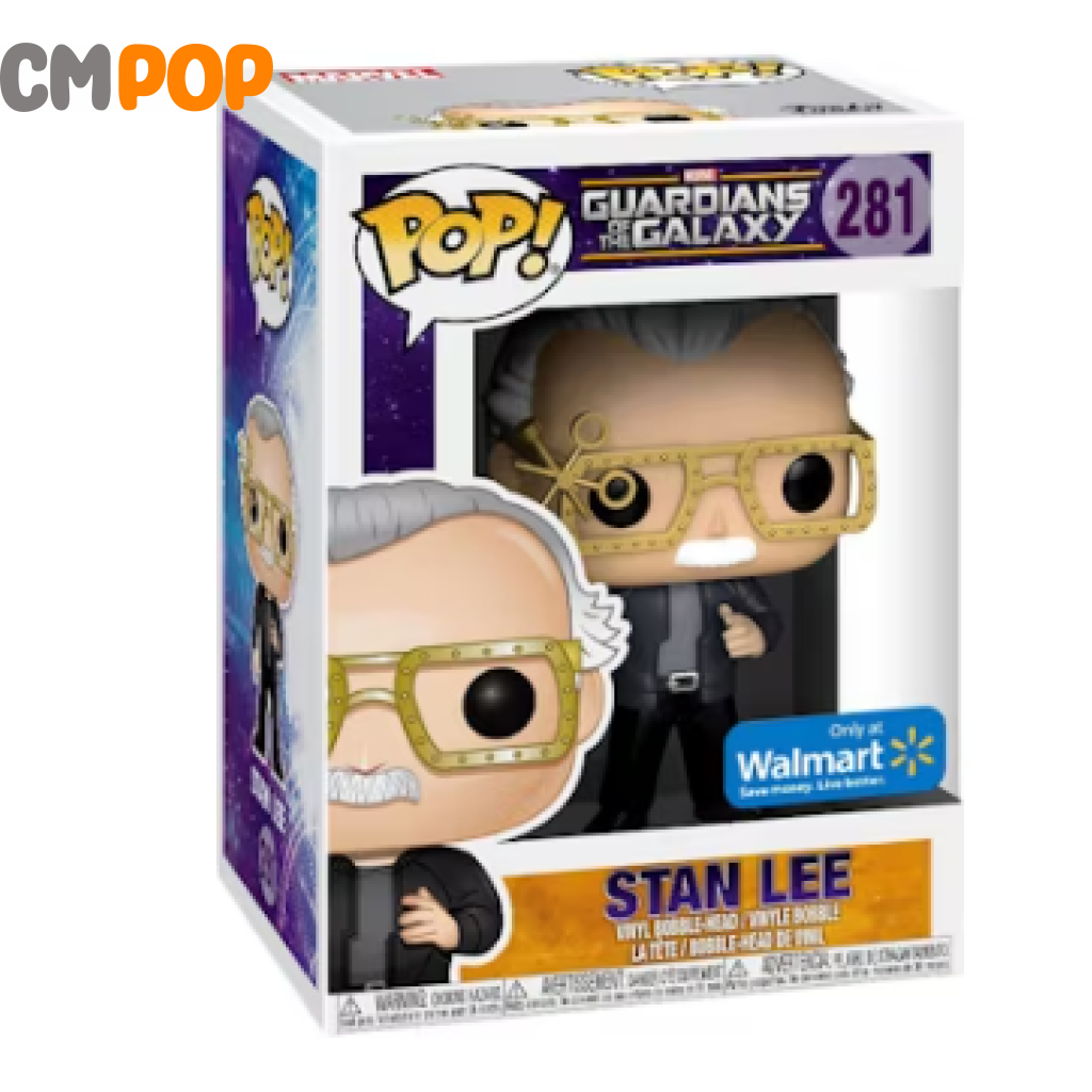Stan Lee - #281 Funko Pop! Marvel Guardians Of The Galaxy Walmart Exclusive Pop