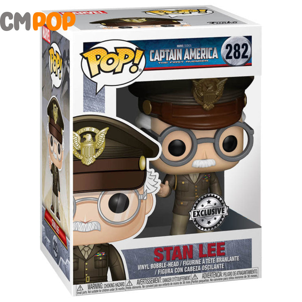 Stan Lee - #282 Funko Pop! Marvel Captain America Exclusive Pop