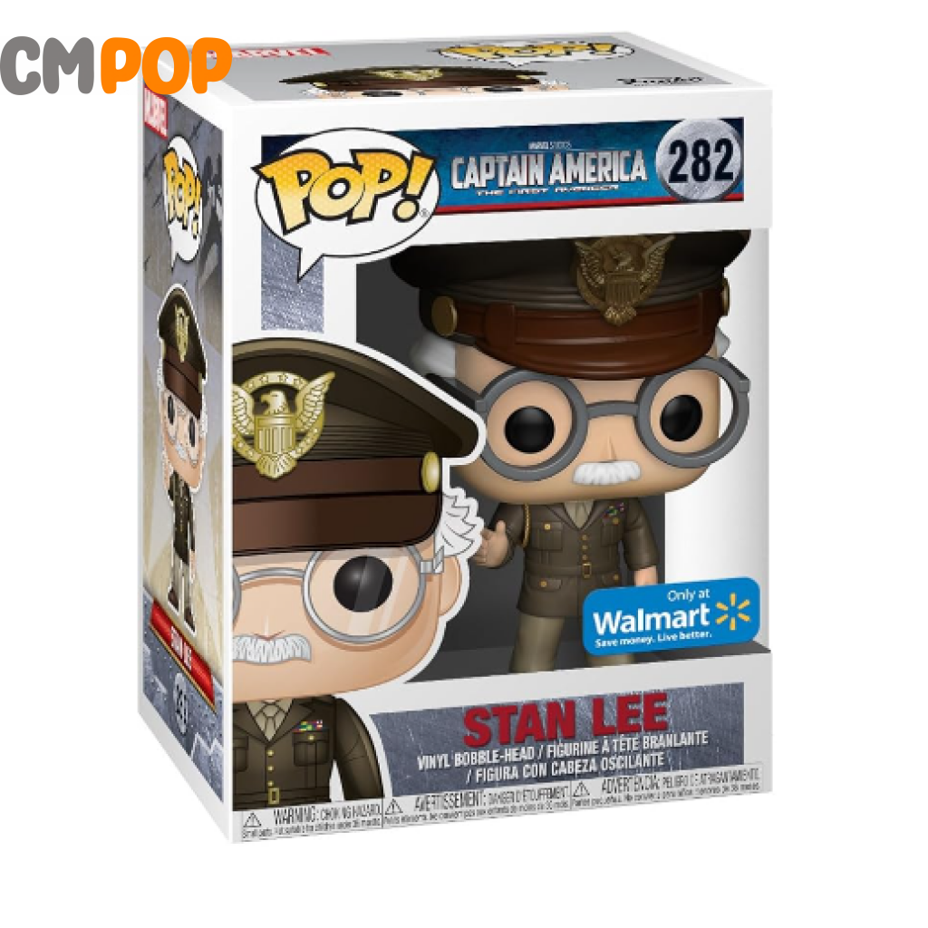Stan Lee - #282 Funko Pop! Marvel Captain America Walmart Exclusive Pop