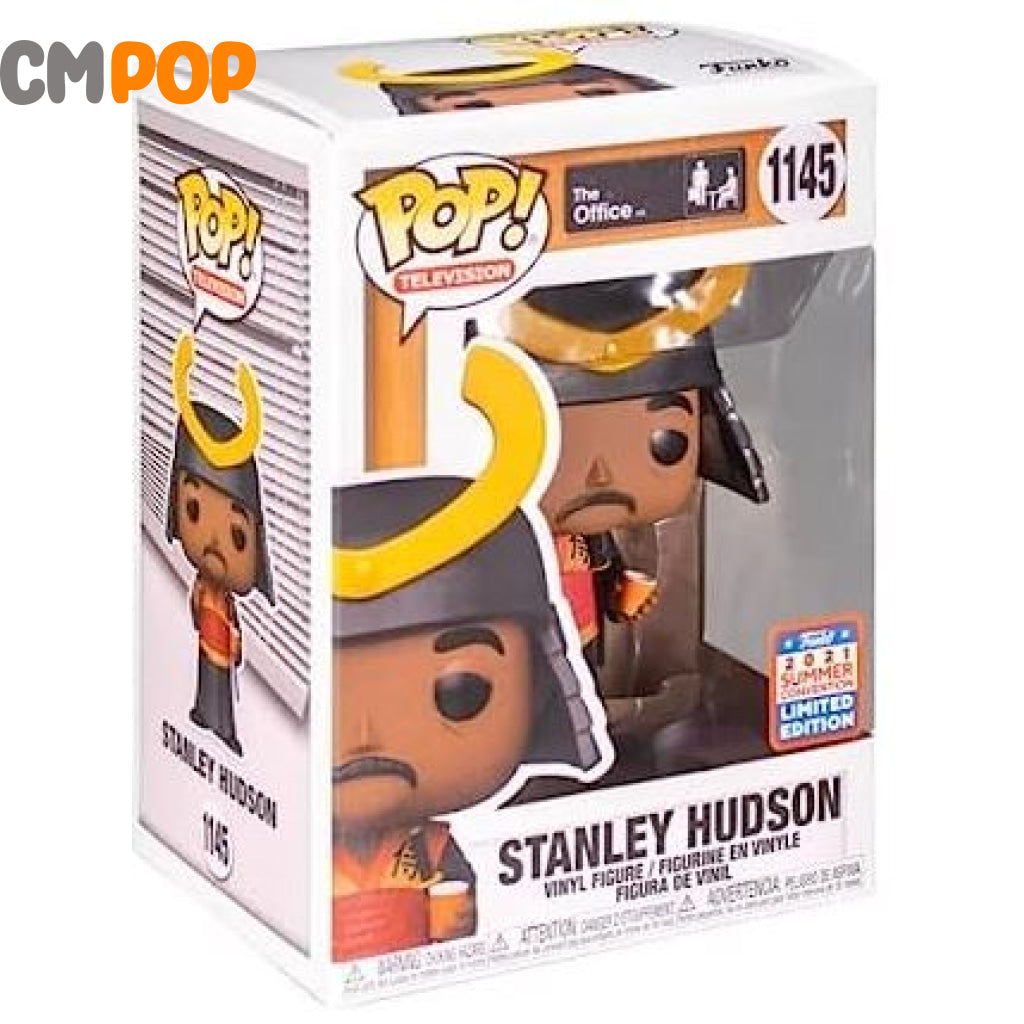 Stanley Hudson - #1145 Funko Pop! The Office Summercon 2021 Exclusive 9/10 Condition Pop