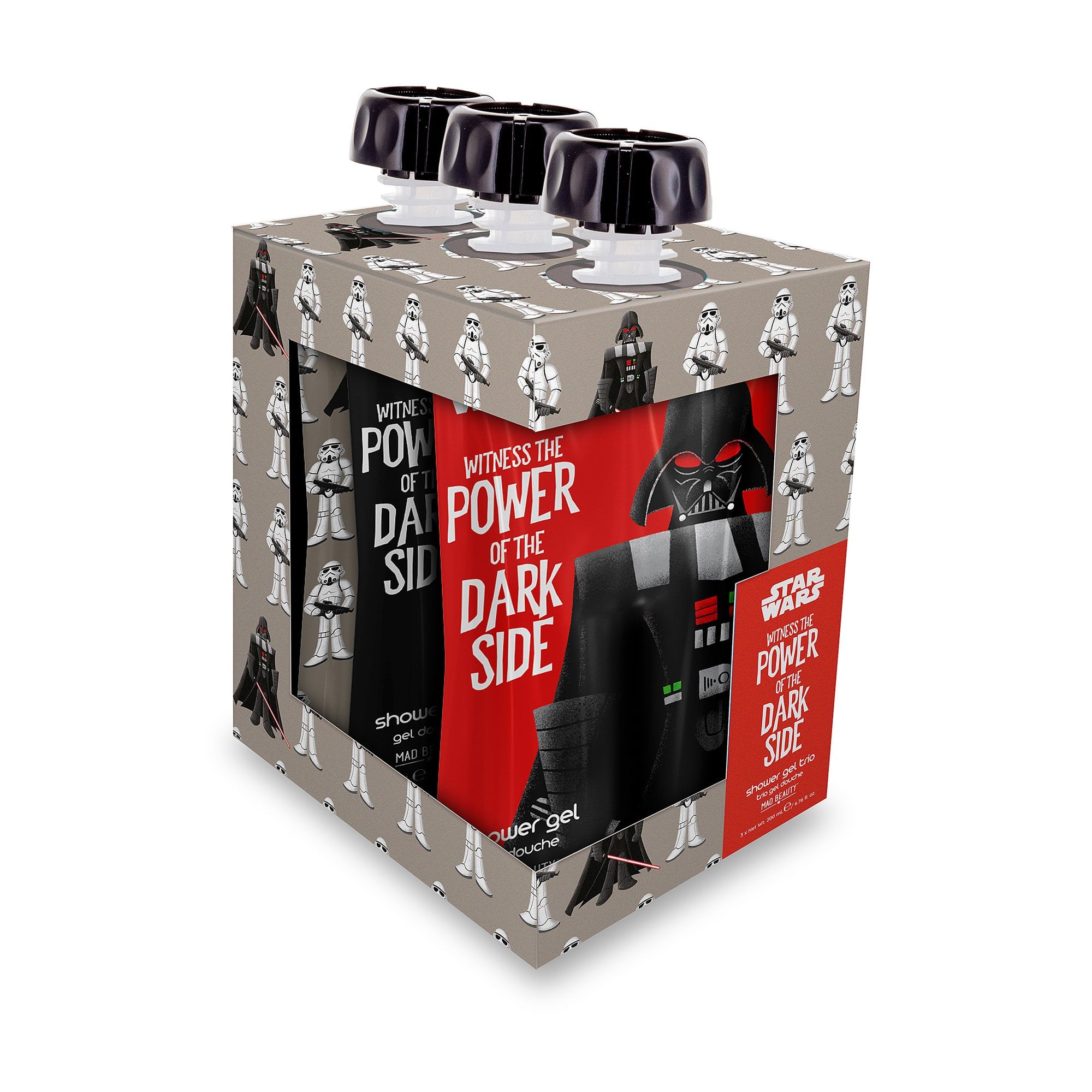 Star Wars Dark Side Shower Gel Trio - Mad Beauty