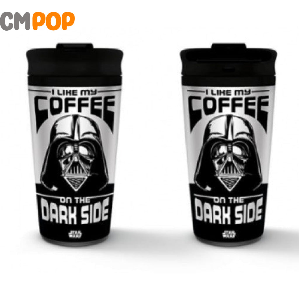 Star Wars (I Like My Coffee On The Dark Side) 16Oz/450Ml Metal Travel Mug Funko Misc
