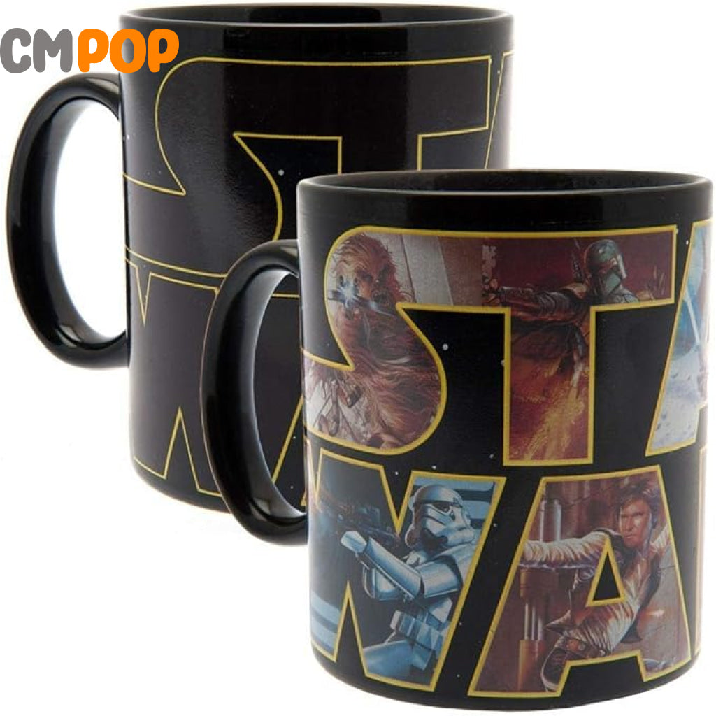 Star Wars (Logo Characters) 11Oz/315Ml Heat Change Mug Funko Misc