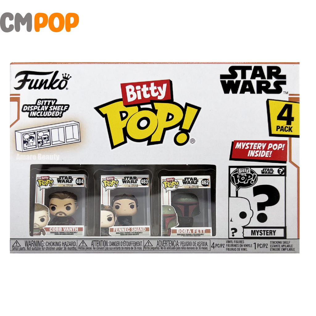 Star Wars Marshal - Mandalorian Bitty Pop 4 Pack Pop! Funko